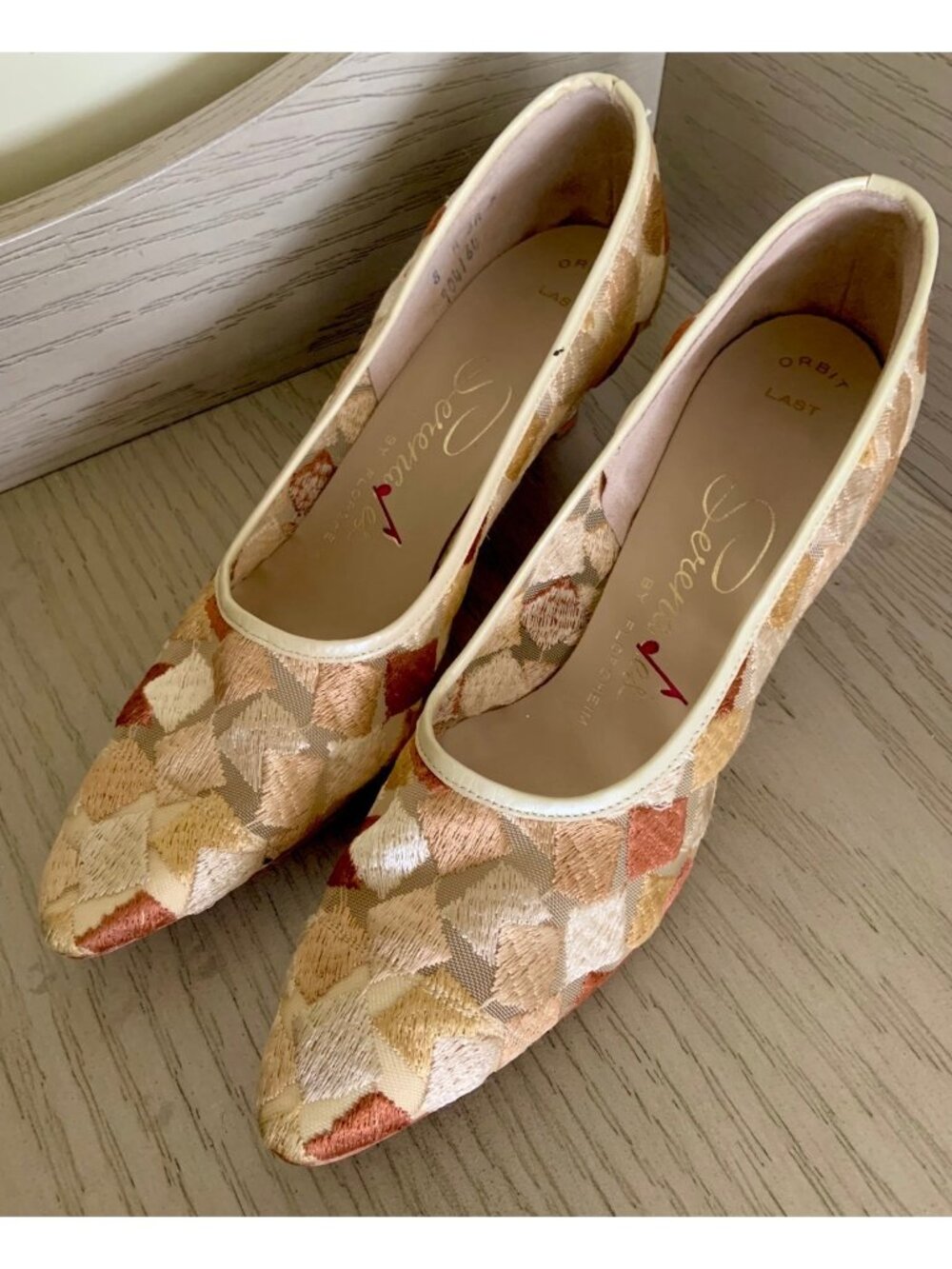 serena les by florsheim heels shoes size 8